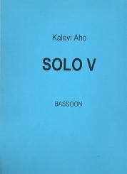 Aho, Kalevi: Solo Nr.5 für Fagott  
