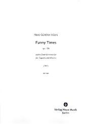 Allers, Hans Günter: Funny Times op.126 für Fagott und Klavier 