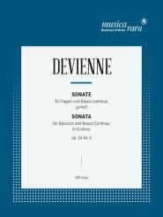 Devienne, Francois: Sonata for bassoon and piano 
