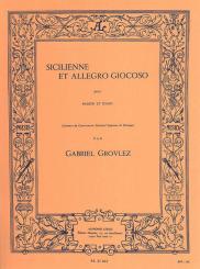 Grovlez, Gabriel: Sicilienne et allegro giocoso pour basson et piano 