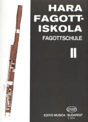 Hara, Laszlo: Schule für Fagott Band 2 (dt/un) (UN/DT) 
