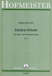 Karg-Elert, Sigfrid: Etüdenschule op.41 für Oboe  