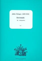 Röntgen, Julius: Serenade for flute, oboe, clarinet, horn and bassoon, score and parts 