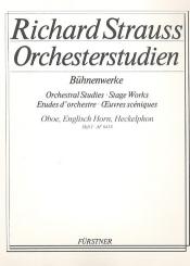 Strauss, Richard: Orchesterstudien aus den Bühnenwerken Band 1 für Oboe 
